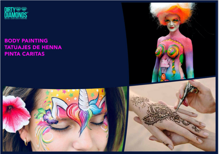 Body Painting - Pinta Caritas - Henna