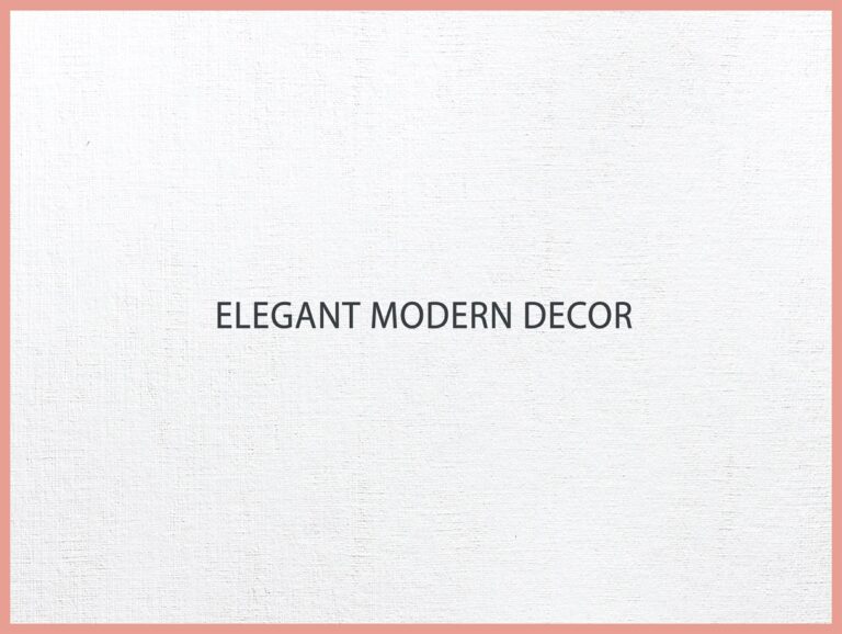 Elegant Modern